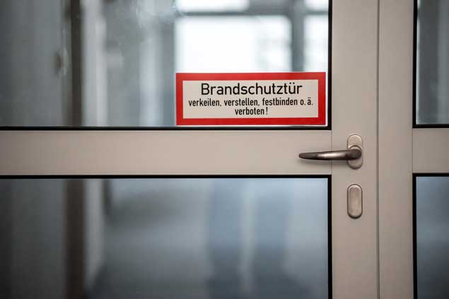 Installation von Brandschutztüren